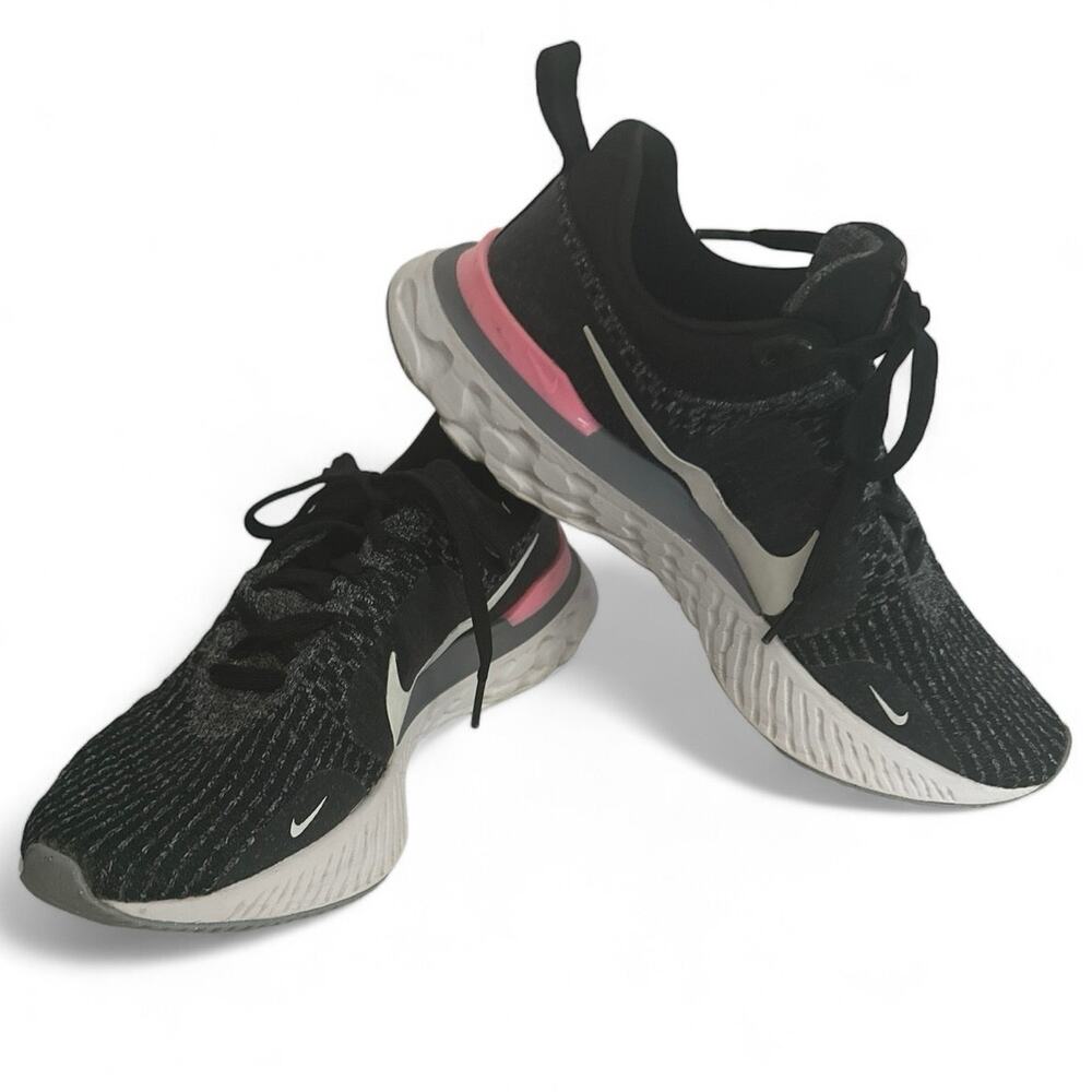 Nike React Infinity Run Flyknit 3 Running Gym Workout Sneakers Women sz 9.5